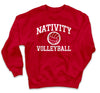 Nativity Volleyball Crewneck Sweatshirt