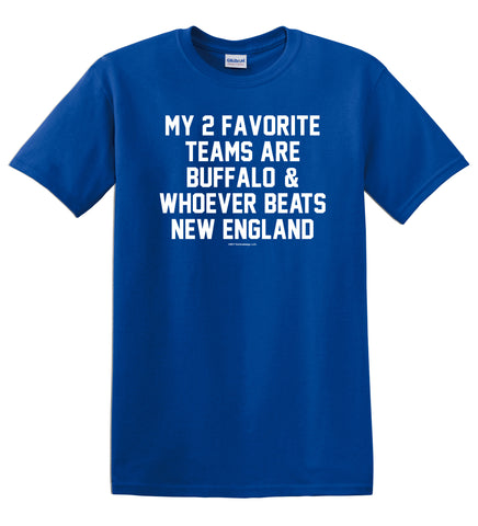 2 Favorite Teams Buffalo Football Royal